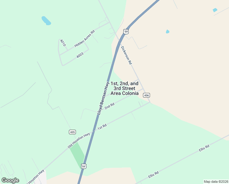 map of restaurants, bars, coffee shops, grocery stores, and more near 2840 3rd Road in Beeville