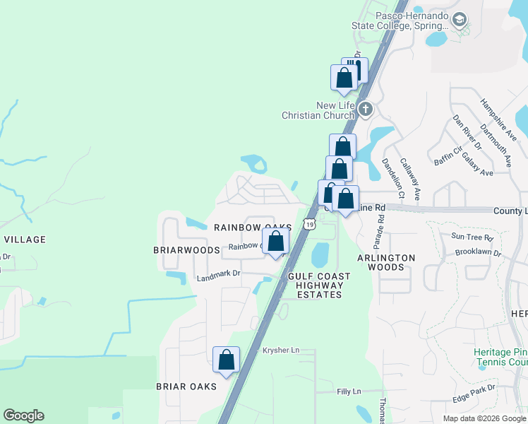 map of restaurants, bars, coffee shops, grocery stores, and more near 10435 Ashview Lane in Hudson