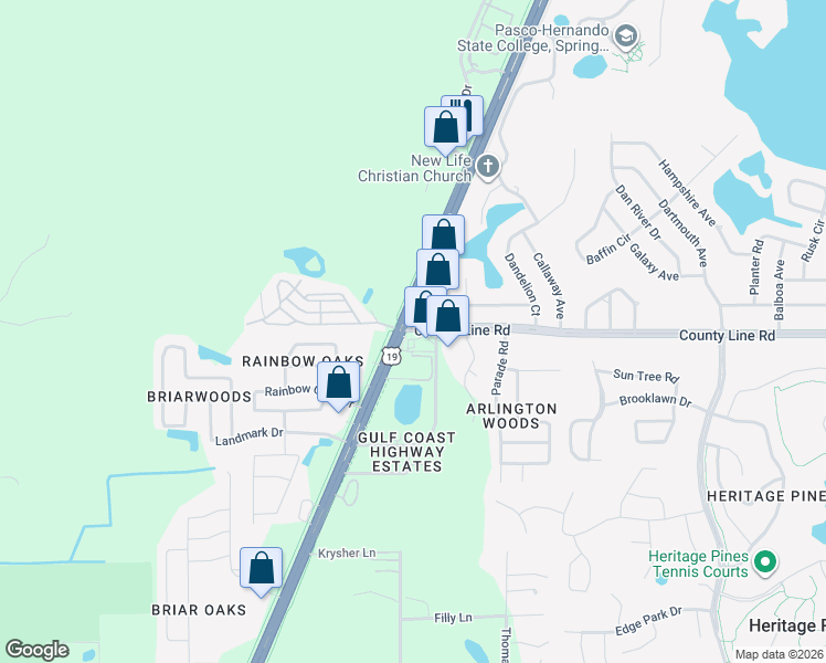 map of restaurants, bars, coffee shops, grocery stores, and more near 1086 County Line Road in Hudson