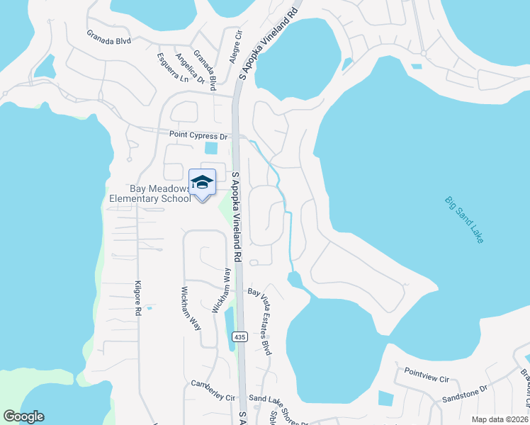 map of restaurants, bars, coffee shops, grocery stores, and more near 9032 Dancy Tree Court in Orlando