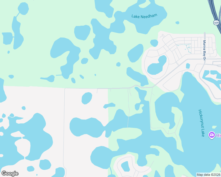 map of restaurants, bars, coffee shops, grocery stores, and more near 17923 Old YMCA Road in Winter Garden