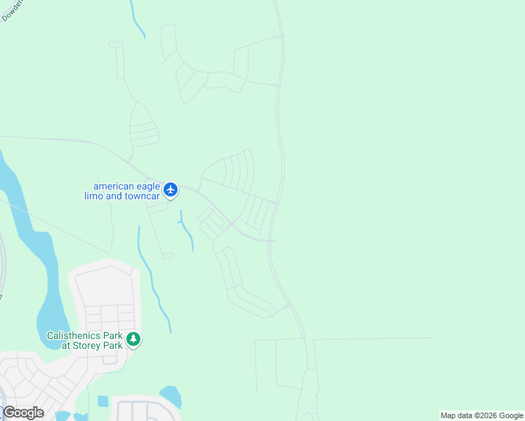 map of restaurants, bars, coffee shops, grocery stores, and more near Boggy Ranch in Orlando