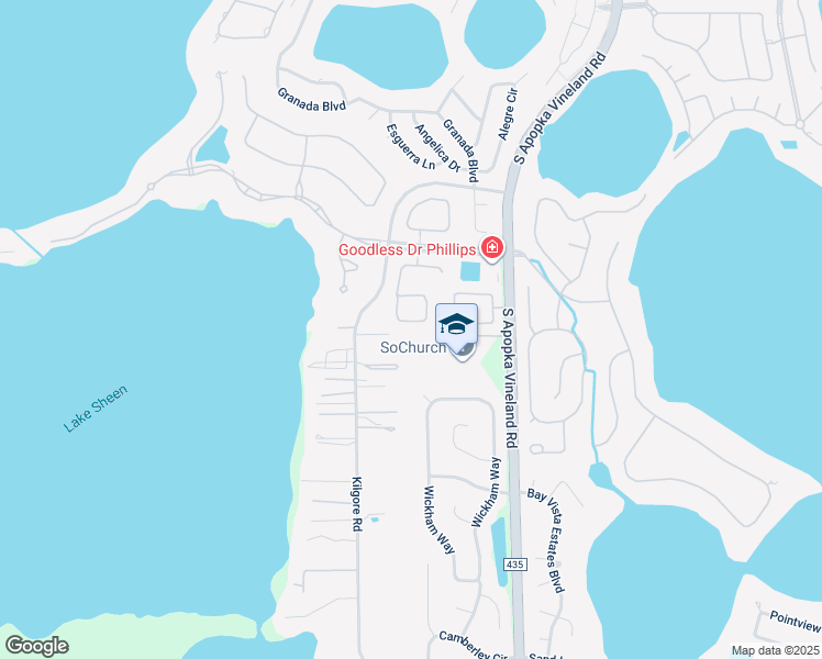 map of restaurants, bars, coffee shops, grocery stores, and more near 8908 Grey Hawk Point in Orlando