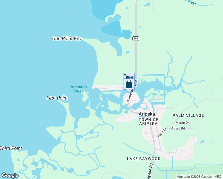 map of restaurants, bars, coffee shops, grocery stores, and more near 3004 Sunset Vista Drive in Spring Hill