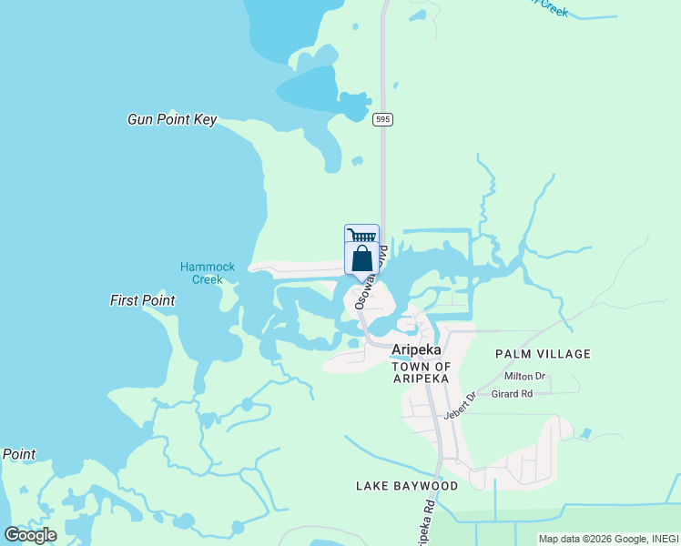 map of restaurants, bars, coffee shops, grocery stores, and more near 3044 Sunset Vista Drive in Spring Hill