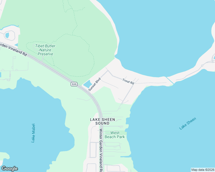 map of restaurants, bars, coffee shops, grocery stores, and more near 8935 County Road 535 in Orlando