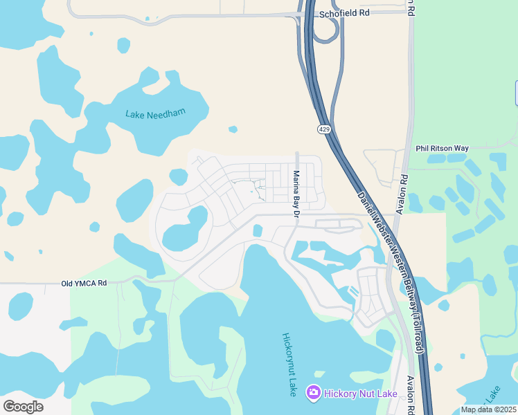 map of restaurants, bars, coffee shops, grocery stores, and more near 16138 Parkwyn St. in Winter Garden