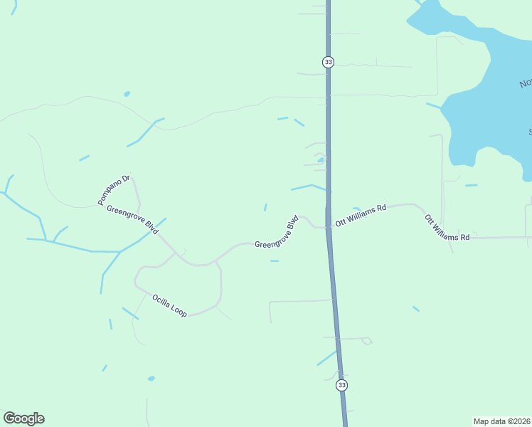 map of restaurants, bars, coffee shops, grocery stores, and more near 7151 Greengrove Boulevard in Clermont