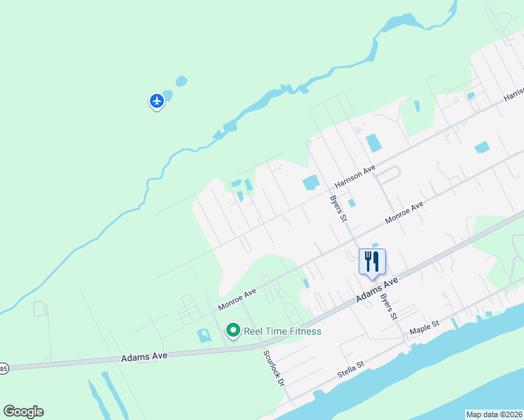 map of restaurants, bars, coffee shops, grocery stores, and more near 555 North Rutherford in Port O'Connor