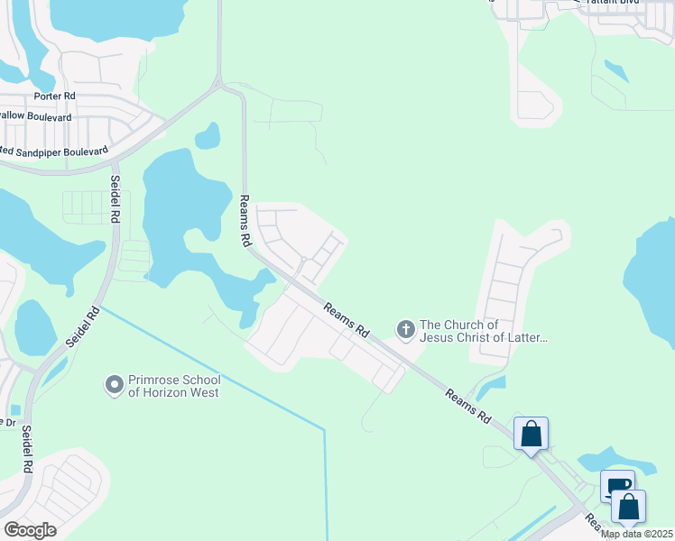 map of restaurants, bars, coffee shops, grocery stores, and more near 8113 Enchantment Drive in Windermere