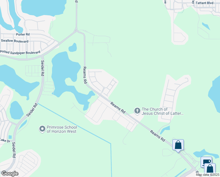 map of restaurants, bars, coffee shops, grocery stores, and more near 8113 Enchantment Drive in Windermere