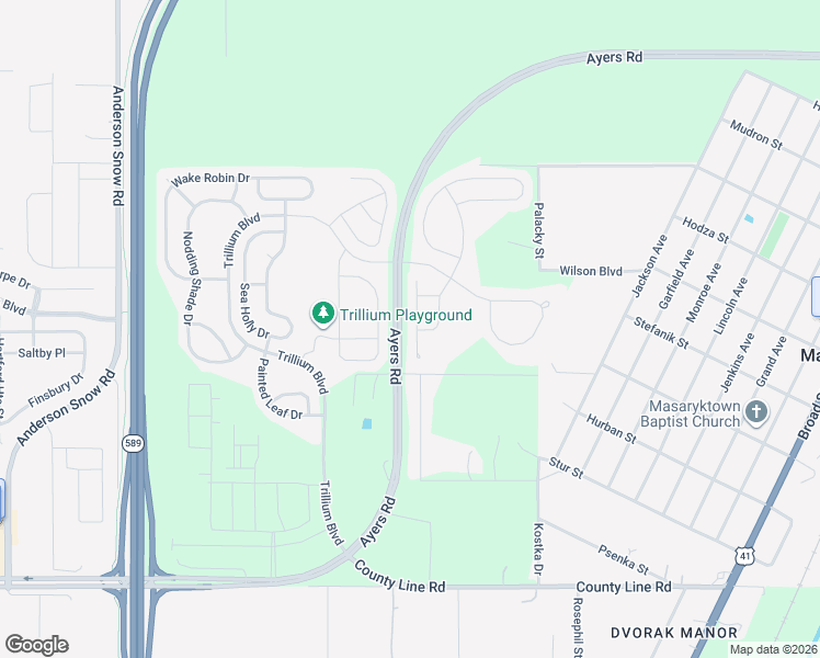 map of restaurants, bars, coffee shops, grocery stores, and more near 755 Petal Mist Lane in Brooksville