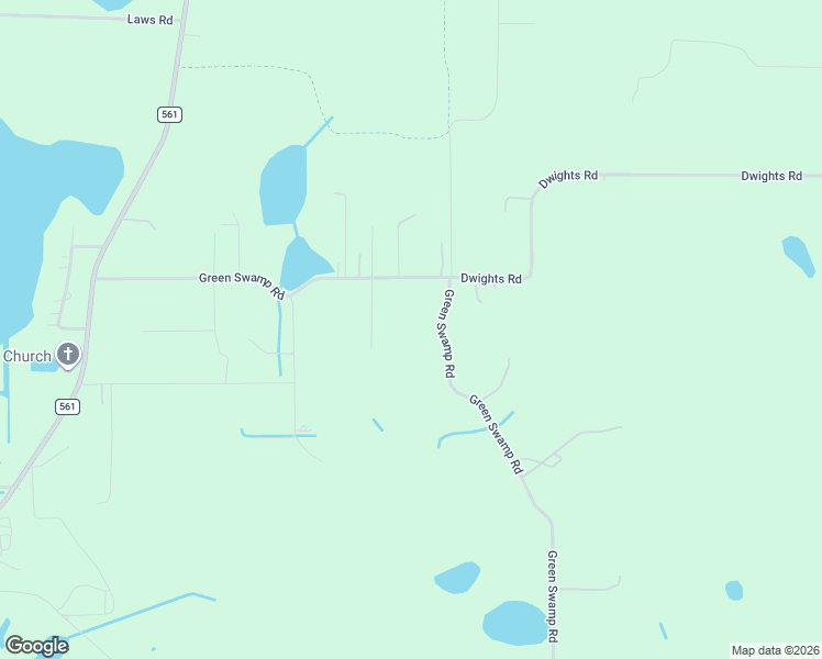 map of restaurants, bars, coffee shops, grocery stores, and more near 3948 Green Swamp Road in Clermont