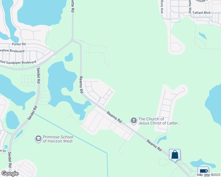 map of restaurants, bars, coffee shops, grocery stores, and more near 14023 Luminous Lane in Windermere