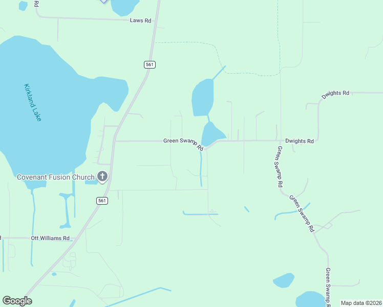 map of restaurants, bars, coffee shops, grocery stores, and more near 6905 Green Swamp Road in Clermont