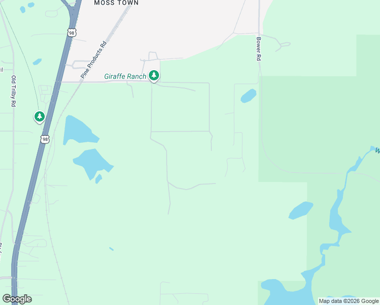 map of restaurants, bars, coffee shops, grocery stores, and more near 38730 Mickler Road in Dade City