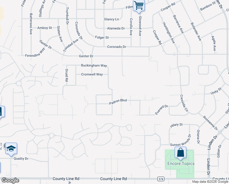 map of restaurants, bars, coffee shops, grocery stores, and more near 443 Lorenzo Drive in Spring Hill