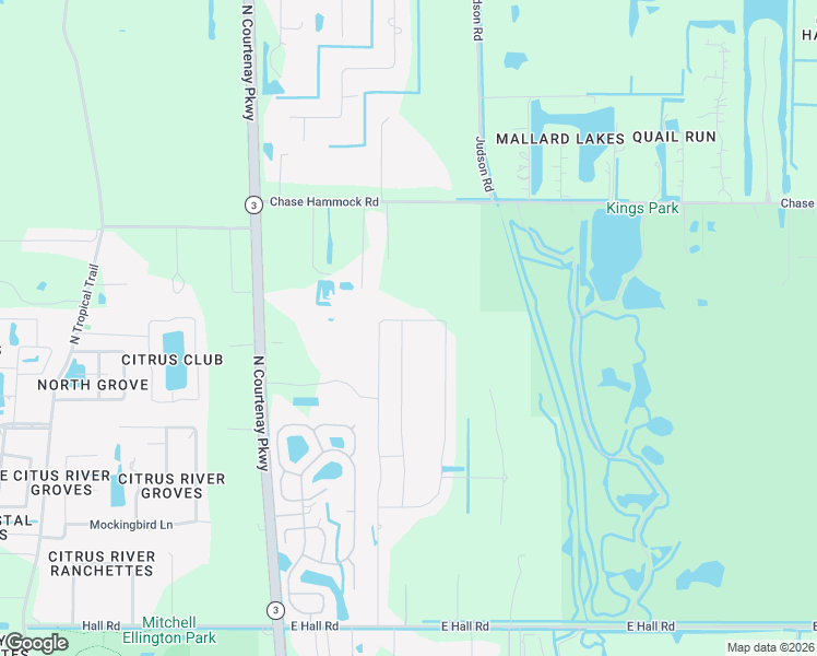 map of restaurants, bars, coffee shops, grocery stores, and more near 4905 Hebron Drive in Merritt Island