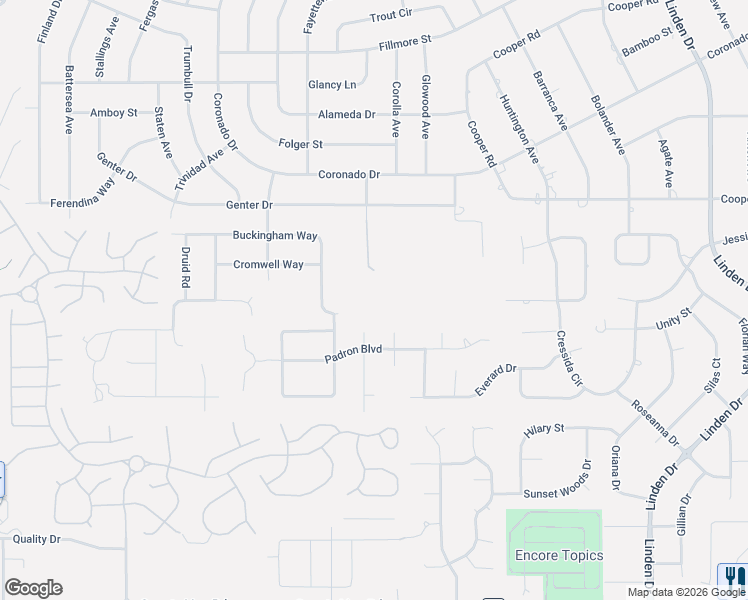 map of restaurants, bars, coffee shops, grocery stores, and more near 443 Lorenzo Drive in Spring Hill