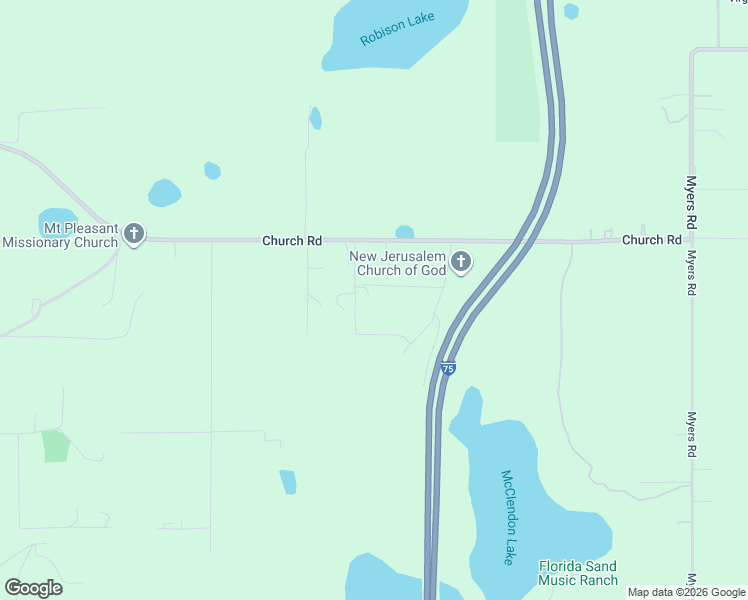map of restaurants, bars, coffee shops, grocery stores, and more near 27440 Winchester Drive in Brooksville