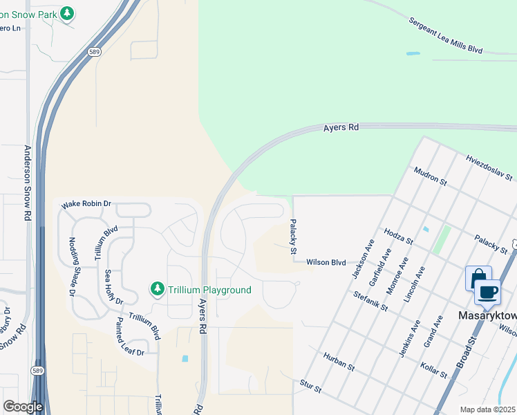 map of restaurants, bars, coffee shops, grocery stores, and more near 15486 Stone House Drive in Brooksville