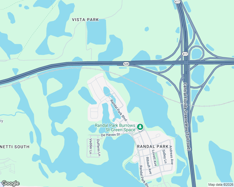 map of restaurants, bars, coffee shops, grocery stores, and more near 8025 Corkfield Avenue in Orlando