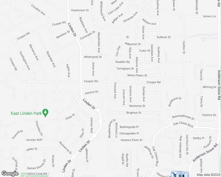 map of restaurants, bars, coffee shops, grocery stores, and more near 1074 Aladdin Road in Spring Hill