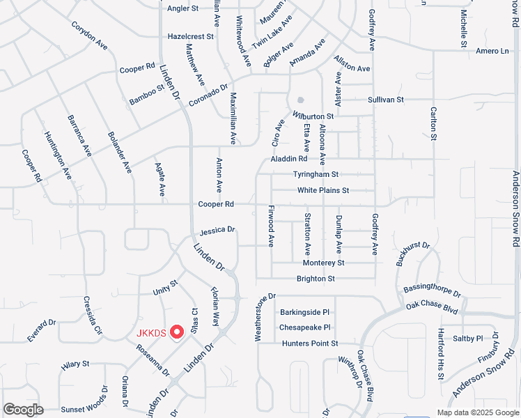 map of restaurants, bars, coffee shops, grocery stores, and more near 1098 Aladdin Road in Spring Hill