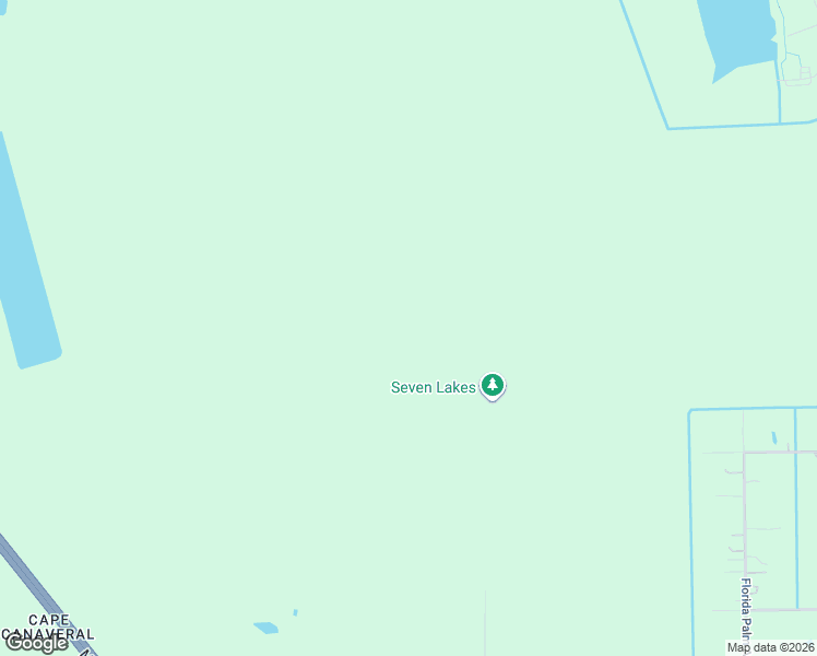 map of restaurants, bars, coffee shops, grocery stores, and more near Sabel Palm Street in Cocoa