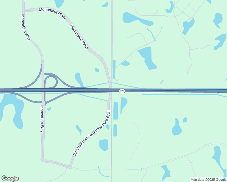 map of restaurants, bars, coffee shops, grocery stores, and more near The Bee Line in Orlando