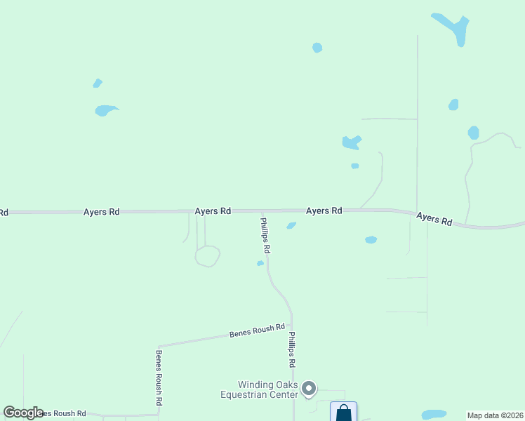map of restaurants, bars, coffee shops, grocery stores, and more near 19101 Ayers Road in Brooksville