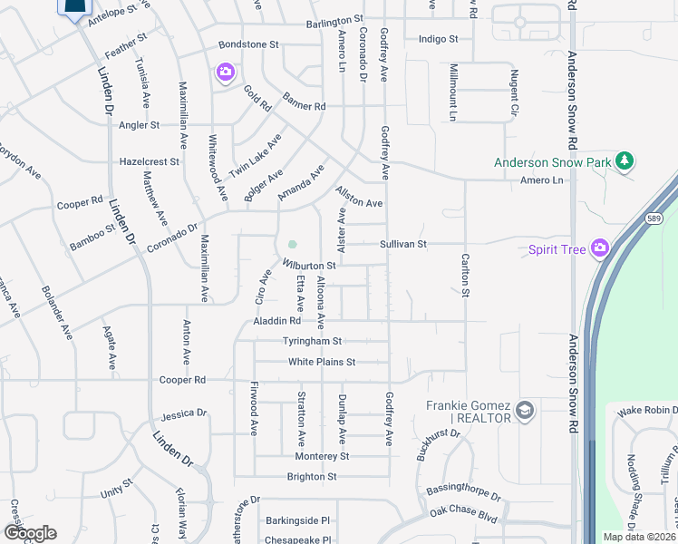 map of restaurants, bars, coffee shops, grocery stores, and more near 13496 Wilburton Street in Spring Hill