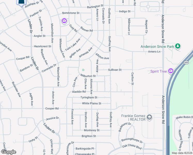 map of restaurants, bars, coffee shops, grocery stores, and more near 13496 Wilburton Street in Spring Hill