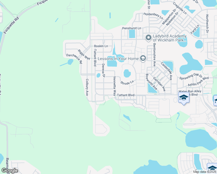 map of restaurants, bars, coffee shops, grocery stores, and more near 13248 Charfield Street in Windermere