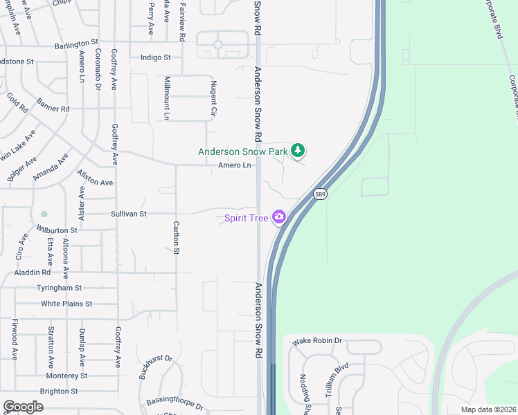 map of restaurants, bars, coffee shops, grocery stores, and more near 1038 Anderson Snow Road in Spring Hill
