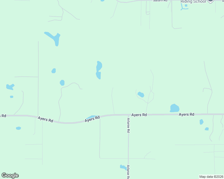 map of restaurants, bars, coffee shops, grocery stores, and more near 20089 Ayers Road in Brooksville