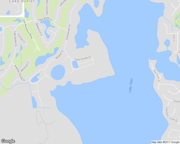 map of restaurants, bars, coffee shops, grocery stores, and more near 9217 Tibet Pointe Circle in Windermere