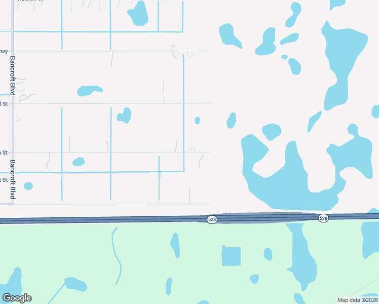 map of restaurants, bars, coffee shops, grocery stores, and more near 20900 Sheldon Street in Orlando