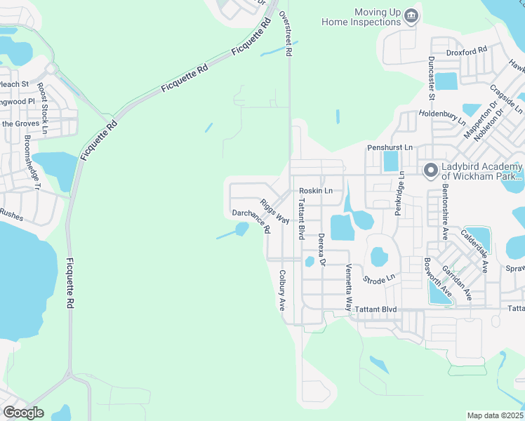 map of restaurants, bars, coffee shops, grocery stores, and more near 7278 Londale Boulevard in Windermere