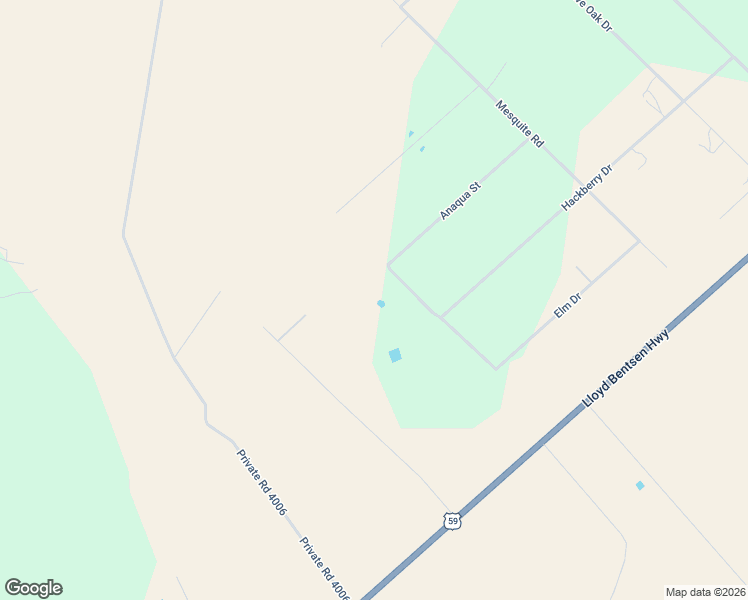 map of restaurants, bars, coffee shops, grocery stores, and more near 3751 Anaqua Street in Beeville
