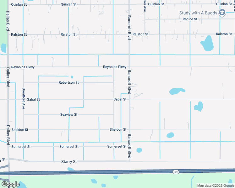 map of restaurants, bars, coffee shops, grocery stores, and more near 5831 Bassett Avenue in Orlando