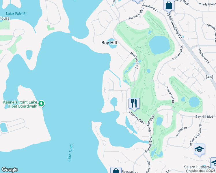 map of restaurants, bars, coffee shops, grocery stores, and more near 8997 Houston Place in Orlando