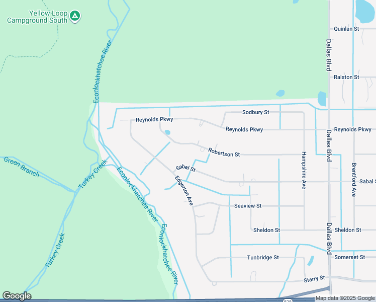 map of restaurants, bars, coffee shops, grocery stores, and more near 18240 Robertson Street in Orlando