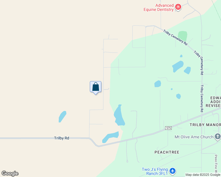 map of restaurants, bars, coffee shops, grocery stores, and more near 20930 Hunter Hill Drive in Dade City