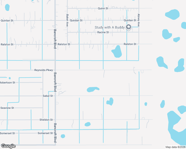 map of restaurants, bars, coffee shops, grocery stores, and more near 20402 Reynolds Parkway in Orlando