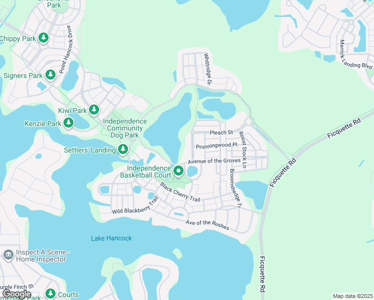 map of restaurants, bars, coffee shops, grocery stores, and more near 6400 Cropping Street in Winter Garden