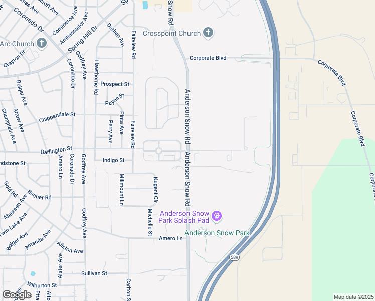map of restaurants, bars, coffee shops, grocery stores, and more near 1743 Anderson Snow Road in Spring Hill