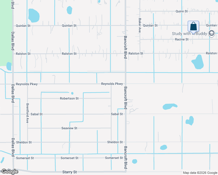 map of restaurants, bars, coffee shops, grocery stores, and more near 19846 Reynolds Parkway in Orlando