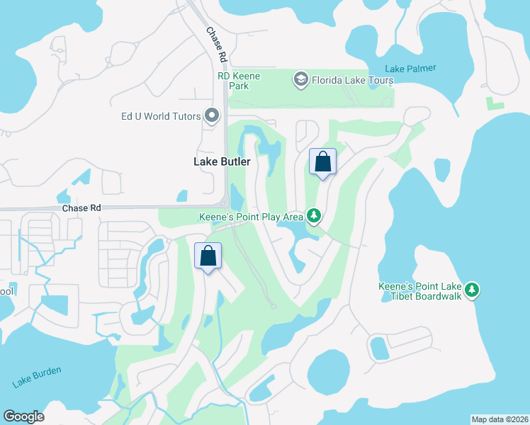map of restaurants, bars, coffee shops, grocery stores, and more near 6053 Blakeford Drive in Windermere