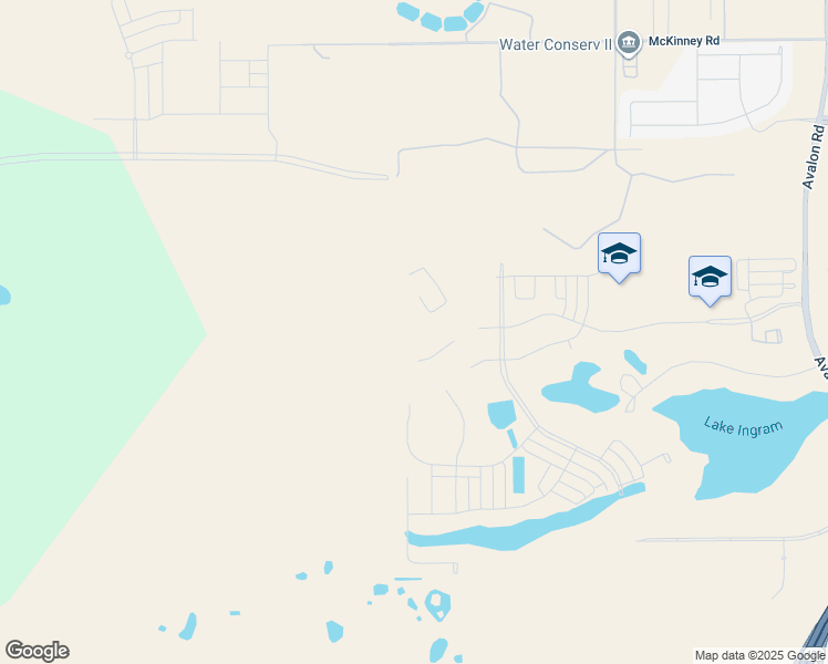 map of restaurants, bars, coffee shops, grocery stores, and more near 17598 Lake Ingram Road in Winter Garden